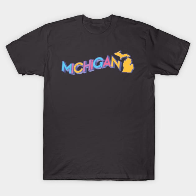 Michigan State T-Shirt by JulietLake